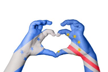 Honduras Burnu Verde Kalbi, El hareketi kalp yapma, Kırpma Yolu