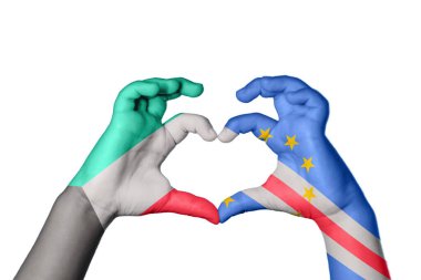 Kuveyt Burnu Verde Kalbi, El hareketi kalp yapma, Kırpma Yolu