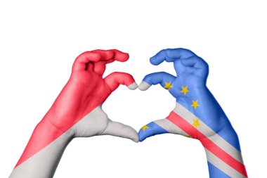 Monaco Cape Verde Heart, El hareketi kalp yapmak, Kırpma Yolu