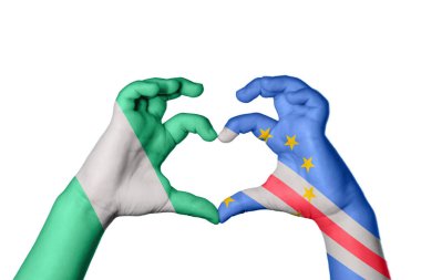 Nijerya Cape Verde Kalbi, El hareketi kalp yapma, Kırpma Yolu