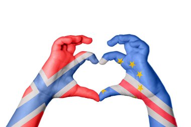 Norveç Cape Verde Kalbi, El hareketi kalp yapma, Kırpma Yolu