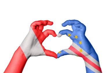 Peru Burnu Verde Kalbi, El hareketi kalp yapma, Kırpma Yolu