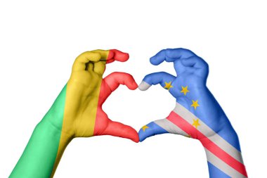 Kongo Cumhuriyeti Cape Verde Kalbi, El hareketi kalp yapma, Kırpma Yolu