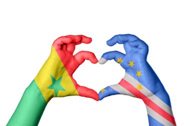 Senegal Cape Verde Kalbi, El hareketi kalp yapma, Kırpma Yolu