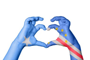 Somali Cape Verde Yürek Burnu, El hareketi kalp yapma, Kırpma Yolu