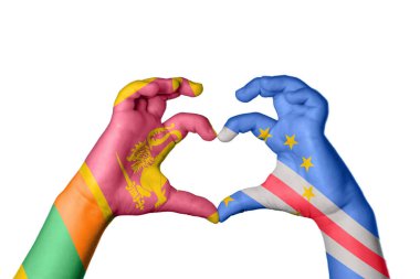 Sri Lanka Burnu Verde Kalbi, El hareketi kalp yapma, Kırpma Yolu