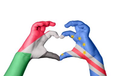 Sudan Cape Verde Kalbi, El hareketi kalp yapma, Kırpma Yolu