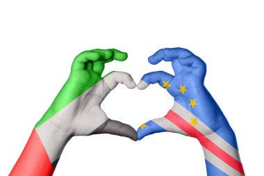 Birleşik Arap Emirlikleri Cape Verde Yürek Burnu, El hareketi kalp yapma, Kırpma Yolu