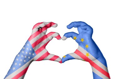 Birleşik Devletler Cape Verde Kalbi, El hareketi kalp yapma, Kırpma Yolu