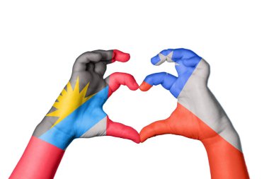 Antigua ve Barbuda Şili Kalbi, El hareketi kalp yapma, Kırpma Yolu