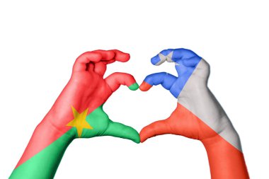 Burkina Faso Şili Kalbi, El hareketi kalp yapma, Kırpma Yolu