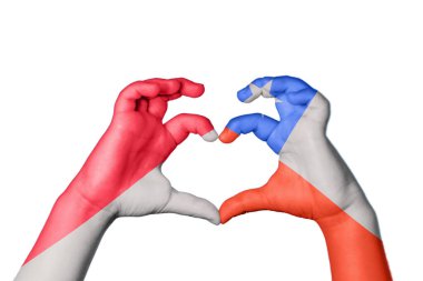 Endonezya Şili Kalbi, El hareketi kalp yapma, Kırpma Yolu