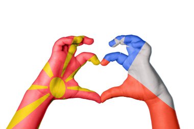 Kuzey Makedonya Şili Kalbi, El hareketi kalp yaptı, Kırpma Yolu