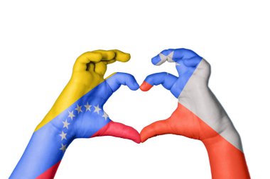 Venezuela Şili Kalbi, El hareketi kalp yapma, Kırpma Yolu