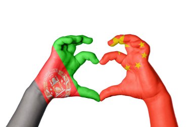 Afganistan Çin Kalbi, El hareketi kalp yapma, Kırpma Yolu