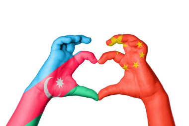 Azerbaycan Çin Kalbi, El hareketi kalp yapma, Kırpma Yolu