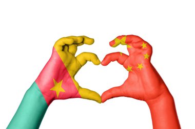 Kamerun Çin Kalbi, El hareketi kalp yapma, Kırpma Yolu