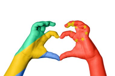 Gabon Çin Kalbi, El hareketi kalp yapma, Kırpma Yolu