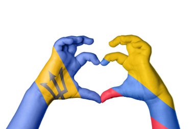 Barbados Kolombiya Kalbi, El hareketi kalp yapma, Kırpma Yolu