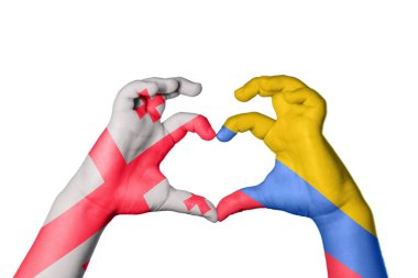 Georgia Kolombiya Kalbi, El hareketi kalp yapma, Kırpma Yolu