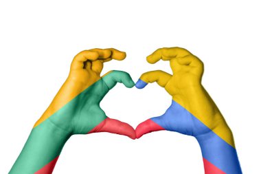 Litvanya Kolombiya Kalbi, El hareketi kalp yapma, Kırpma Yolu