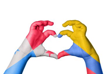 Panama Kolombiya Kalbi, El hareketi kalp yapma, Kırpma Yolu