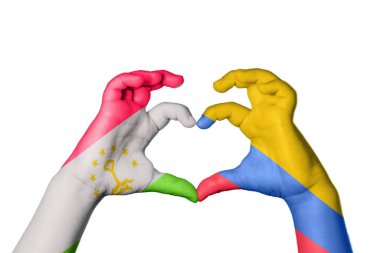 Tacikistan Kolombiya Kalbi, El hareketi kalp yapma, Kırpma Yolu