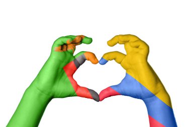 Zambiya Kolombiya Kalbi, El hareketi kalp yapma, Kırpma Yolu