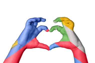 Lihtenştayn Komoros Kalbi, El hareketi kalp yapma, Kırpma Yolu