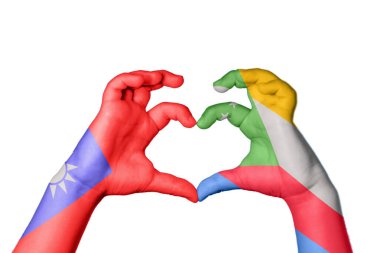 Tayvan Komoros Kalbi, El hareketi kalp yapma, Kırpma Yolu