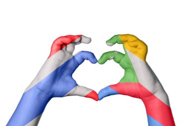 Tayland Komoros Kalbi, El hareketi kalp yapma, Kırpma Yolu