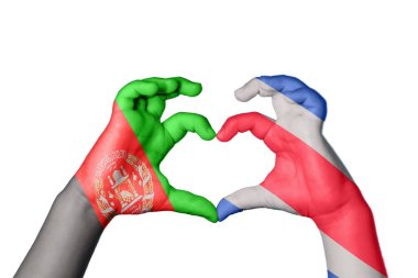 Afganistan Kosta Rika Kalbi, El hareketi kalp yapma, Kırpma Yolu