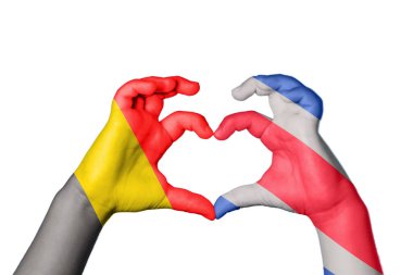 Belçika Kosta Rika Kalbi, El hareketi kalp yapma, Kırpma Yolu