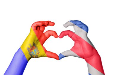 Moldova Kosta Rika Kalbi, El hareketi kalp yapma, Kırpma Yolu