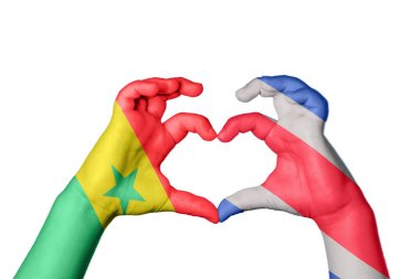 Senegal Kosta Rika Kalbi, El hareketi kalp yapma, Kırpma Yolu