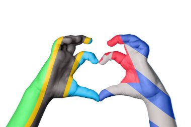 Tanzanya Küba Kalbi, El hareketi kalp yapma, Kırpma Yolu