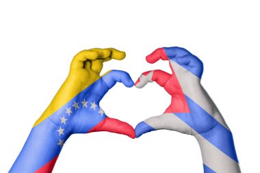 Venezuela Küba Kalbi, El hareketi kalp yapma, Kırpma Yolu