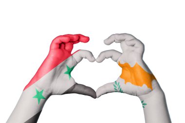 Suriye Kıbrıs Kalbi, El hareketi, kalp yapma, Kırpma Yolu