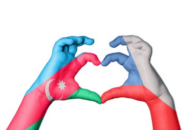 Azerbaycan Çek Cumhuriyeti Kalbi, El hareketi kalp yapma, Kırpma Yolu