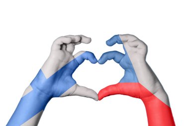 Çek Cumhuriyeti Kalbi, El hareketi, kalp yapma, Kırpma Yolu