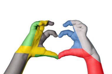 Jamaika Çek Cumhuriyeti Kalbi, El hareketi kalp yapma, Kırpma Yolu