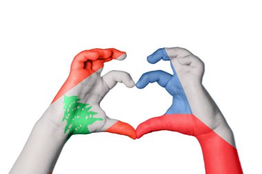 Lübnan Çek Cumhuriyeti Kalbi, El hareketi kalp yapma, Kırpma Yolu