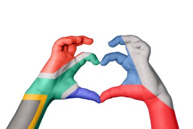 Güney Afrika Çek Cumhuriyeti Kalbi, El hareketi kalp yapma, Kırpma Yolu