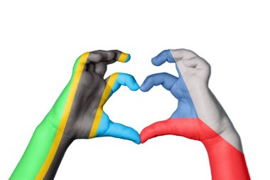 Tanzanya Çek Cumhuriyeti Kalbi, El hareketi kalp yapma, Kırpma Yolu