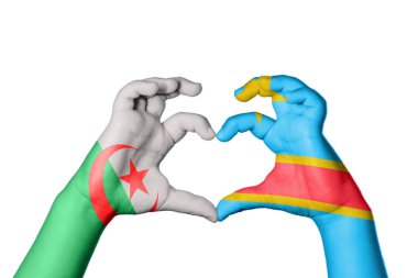 Cezayir Demokratik Kongo Cumhuriyeti, El hareketi kalp yapma, Kırpma Yolu