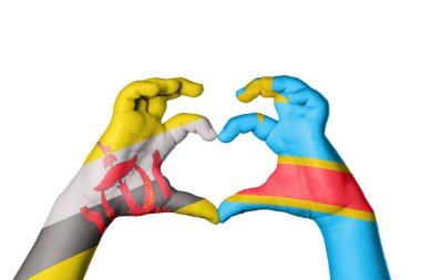 Brunei Demokratik Kongo Cumhuriyeti, El hareketi kalp yapma, Kırpma Yolu