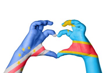 Cape Verde Demokratik Kongo Cumhuriyeti, El hareketi kalp yapma, Kırpma Yolu