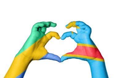 Gabon Demokratik Kongo Cumhuriyeti, El hareketi kalp yapma, Kırpma Yolu