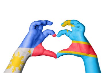 Filipinler Demokratik Kongo Cumhuriyeti, El hareketi kalp yapma, Kırpma Yolu