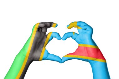 Tanzanya Demokratik Kongo Cumhuriyeti, El hareketi kalp yapma, Kırpma Yolu